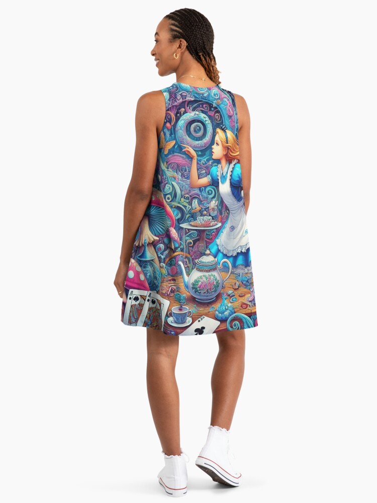 Wonderland Alice Alice In Wonderland (2010) A-Line Dress