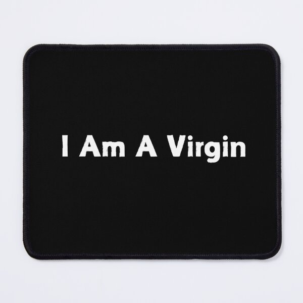 Item preview, I am a Virgin funny stickers designed and sold by CapriCreatives.