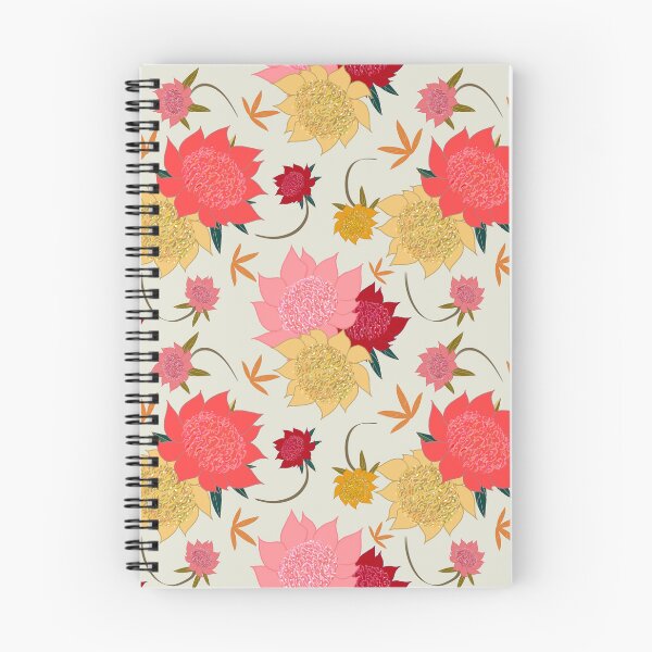 Item preview, Waltzing Waratahs Peaches & Cream designed and sold by Rubivioleta.