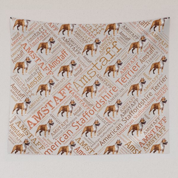Item preview, American Staffordshire Terrier - Amstaff designed and sold by k9printart.
