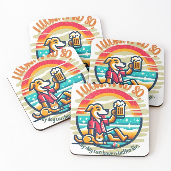 Item preview, Funny Quotes :  I work hard so my dog can have a better life. designed and sold by Eksama Design.