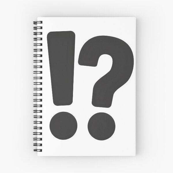 Item preview, An exclamation and a Question mark - Punctuation - Emotional State designed and sold by getmorefromlife.