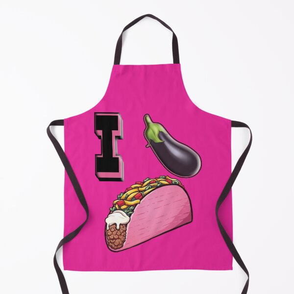 Item preview, FuctUp eggplant-pink taco designed and sold by FuctUpShirt.