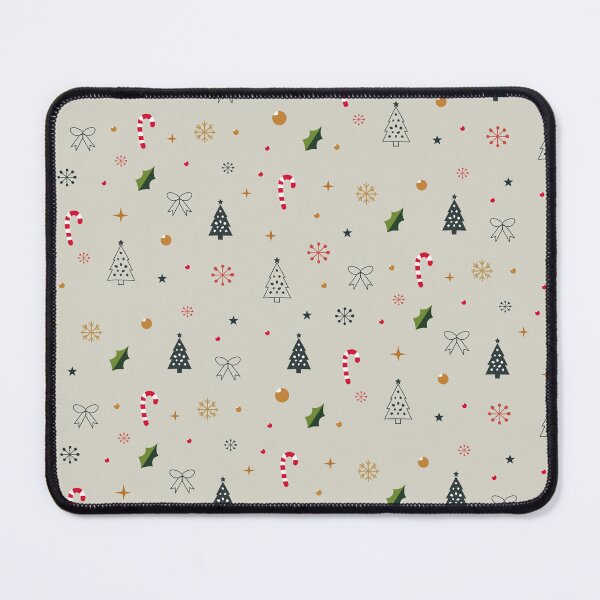 Item preview, Minimalist Christmas Pattern with Holiday Icons designed and sold by Lu7u.