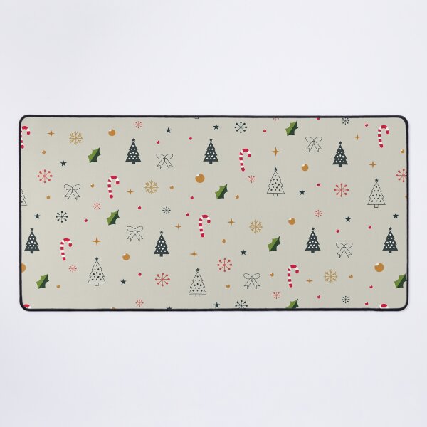 Item preview, Minimalist Christmas Pattern with Holiday Icons designed and sold by Lu7u.