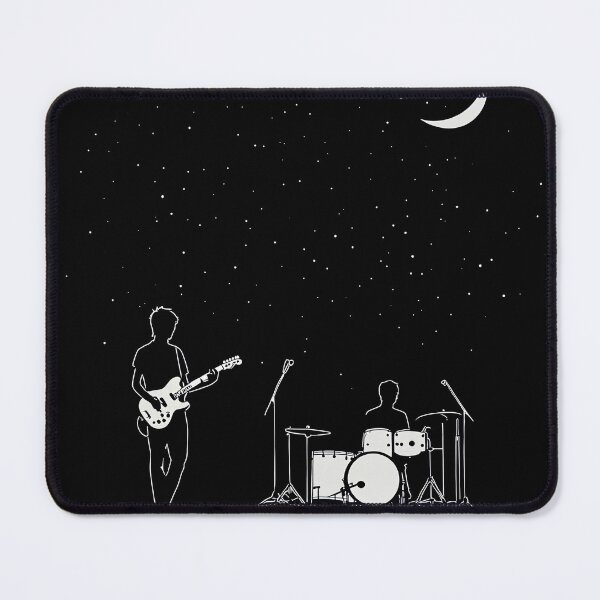 Item preview, Music band with the moon in the dark designed and sold by KimierArt.