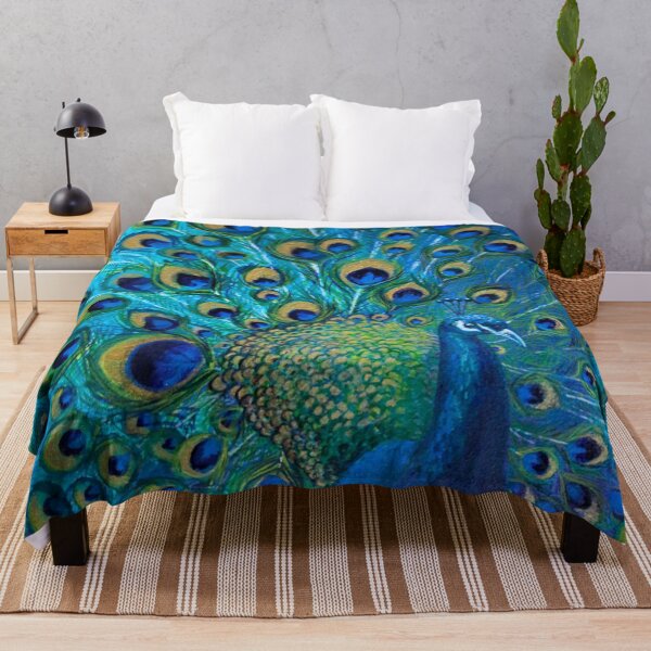 Item preview, Beautiful Painted Peacock in its Full Glory designed and sold by Nicola Morgan.