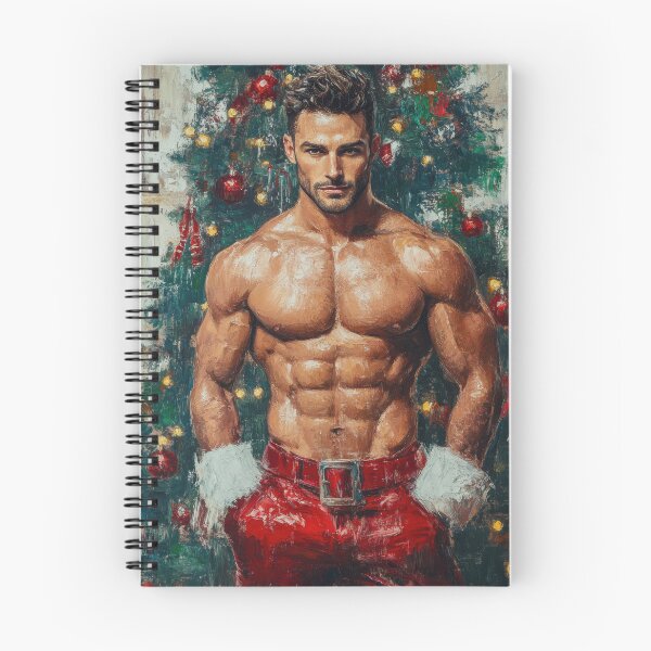 Item preview, Handsome Man Christmas Male Painting designed and sold by DiGi007.