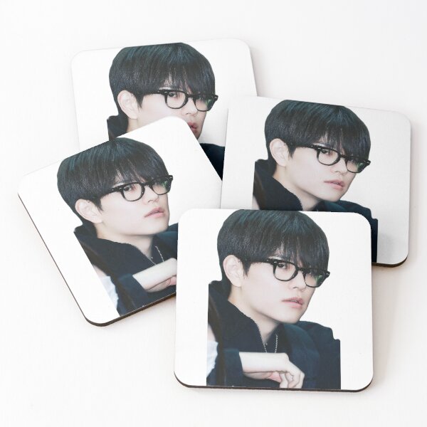 Item preview, Seungmin Glasses - Stray Kids Sticker designed and sold by yamiletb141.