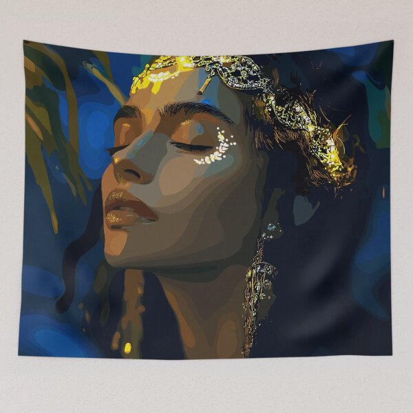 Item preview, Lunar Radiance: Enchanted Portrait designed and sold by Artbyminga.