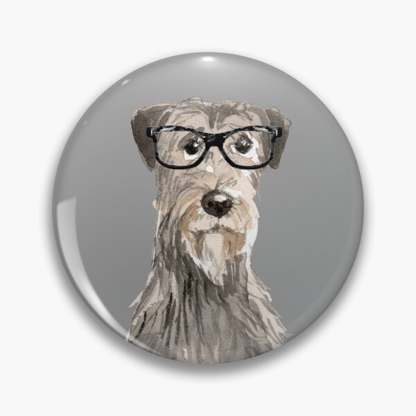 Item preview, Irish Wolfhound with glasses  designed and sold by beastieboutique.