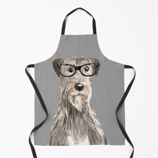 Item preview, Irish Wolfhound with glasses designed and sold by beastieboutique.