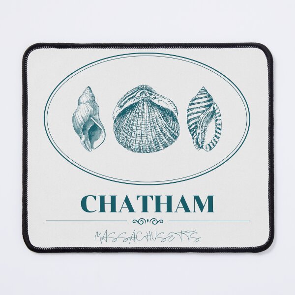 Item preview, Chatham, Cape Cod, Massachusetts, Sea Shell, Vacation, House Gift, designed and sold by tshirtart2024.