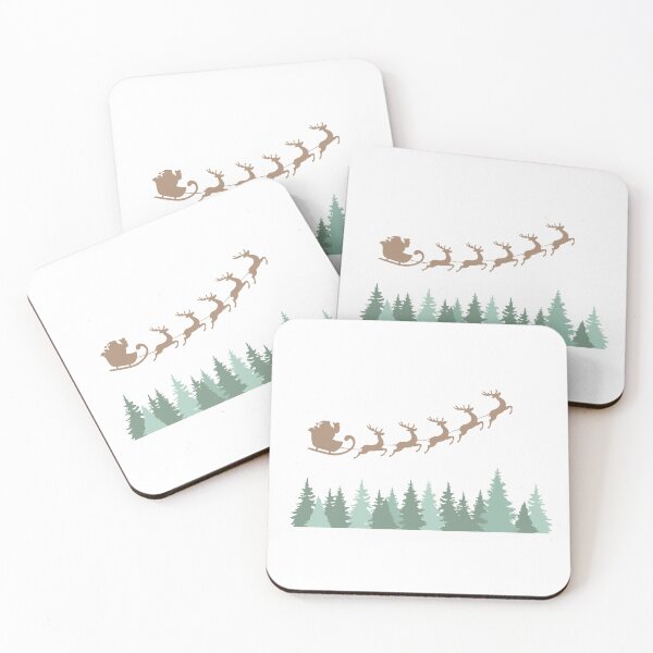 Item preview, Santa Claus and Rendeer designed and sold by MagnoliaLake.