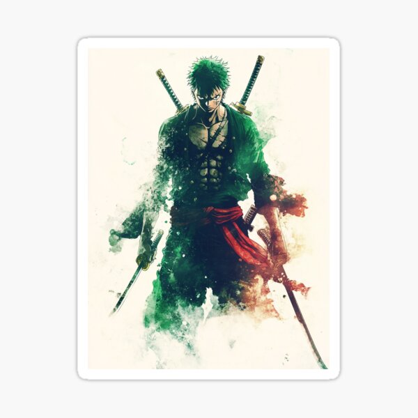 Roronoa Zoro x Luffy Sticker