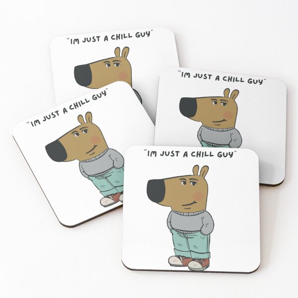 Item preview, Chill Guy meme  designed and sold by Fatimah Sheikh.