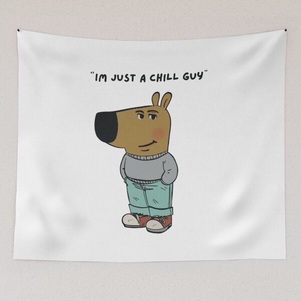 Item preview, Chill Guy meme  designed and sold by Fatimah Sheikh.