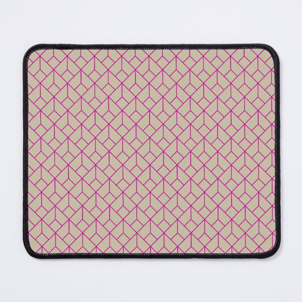 Item preview, Art Deco Pattern 12 - Bold Magenta on Off-White designed and sold by elektronen.
