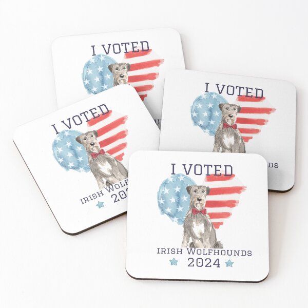 Item preview, Irish Wolfhound Election 2024 designed and sold by beastieboutique.