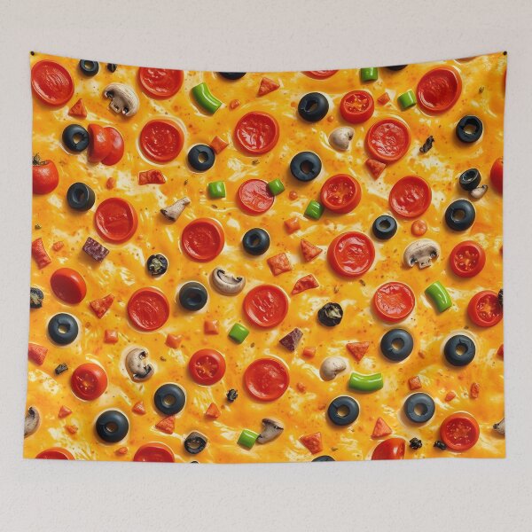 Item preview,  Cheese Pizza Pattern  designed and sold by svarupa.