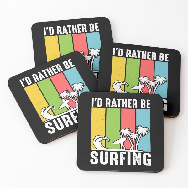 Item preview, I'd Rather Be Surfing Ocean Lover Shirt designed and sold by TheDiveShirt.