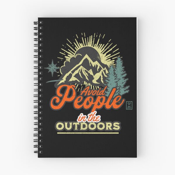 Item preview, Avoid People In The Outdoors designed and sold by DarkSenseDesign.