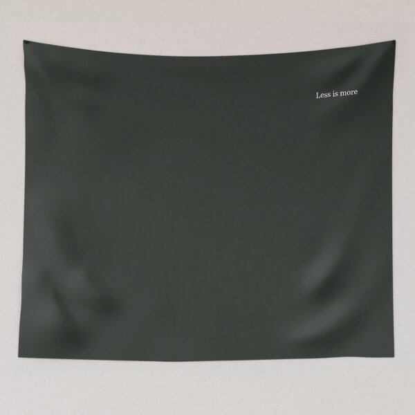 Item preview, “Less Is More” Minimalist T-Shirt Design designed and sold by CreationbyNiki.
