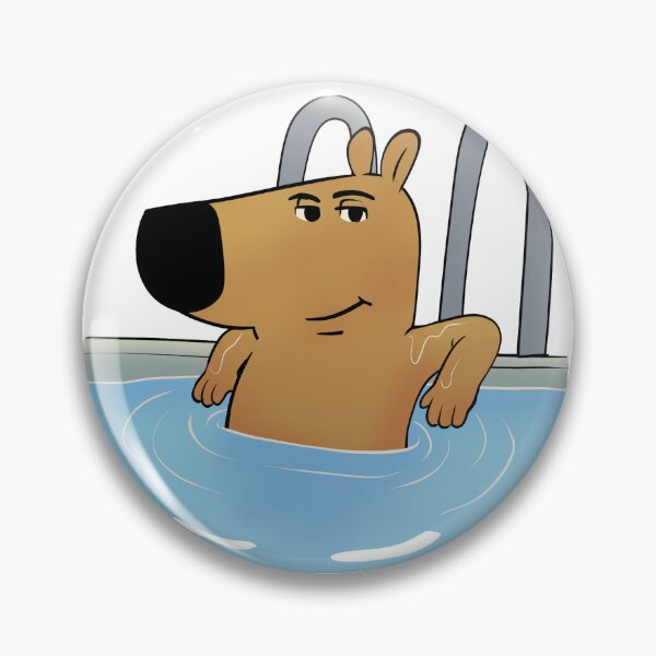 Item preview, Chill Guy - In a hot tub designed and sold by LunaticAsylum.