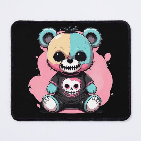 Item preview, pastel goth teddy bear designed and sold by lotsagoth.