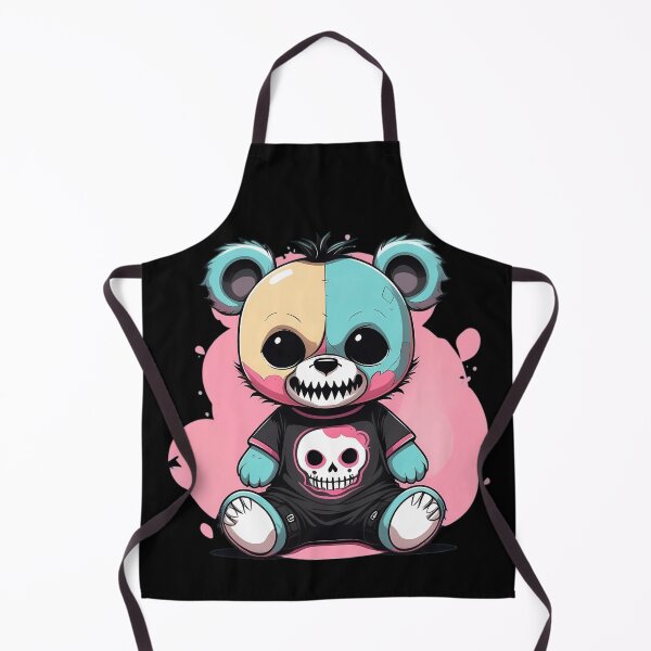 Item preview, pastel goth teddy bear designed and sold by lotsagoth.