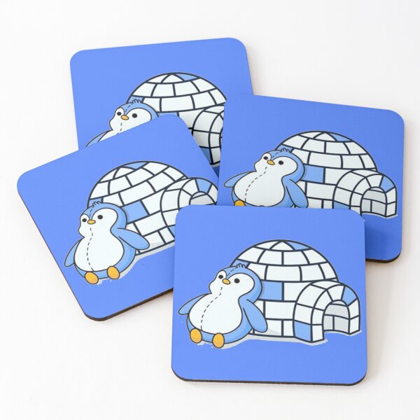 Item preview, Pudgy Penguins Logo Igloo Penguin designed and sold by OpenSeahub.