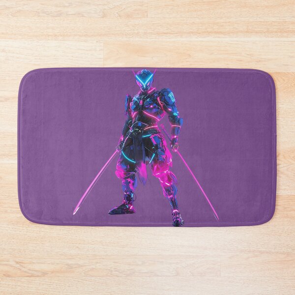Item preview, Futuristic Ninja Samurai with Dual Swords designed and sold by PixelReverb.