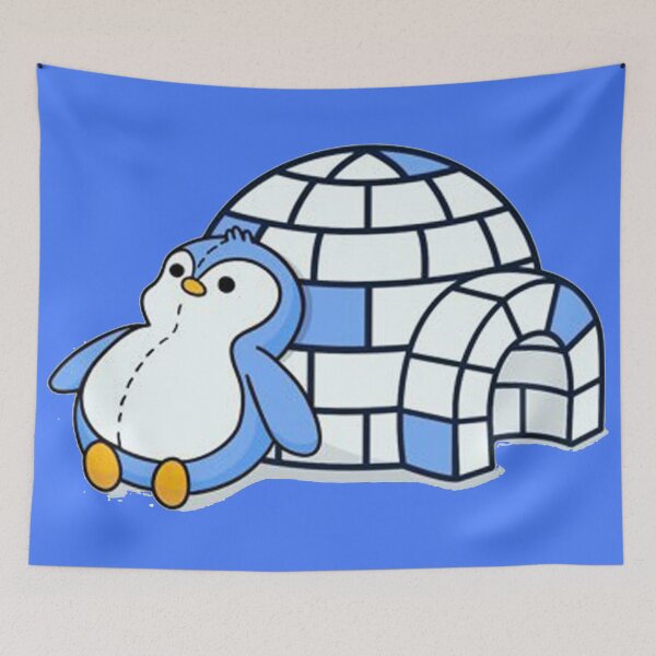 Item preview, Pudgy Penguins Pocket Logo Igloo Penguin designed and sold by OpenSeahub.