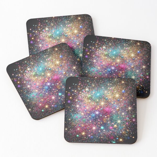 Item preview, Colorful Glitter Dust – Floating Sparkles and Shimmer designed and sold by StarLeopard.