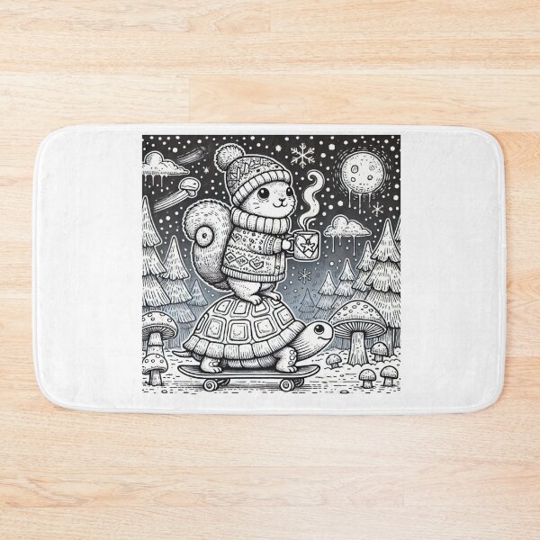 Item preview, Turtle Riding Skateboard with Possum CLASSIC T-Shirt designed and sold by inkfluenceart.