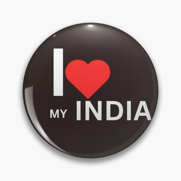 Item preview, T-shirt, black, white red heart, I love my India designed and sold by Izhandesign.
