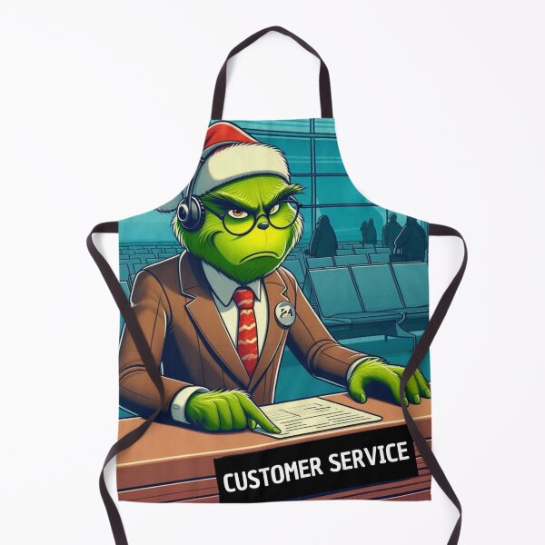 Aperçu de l'œuvre Service client Grinch créée et vendue par Old Tree Store .