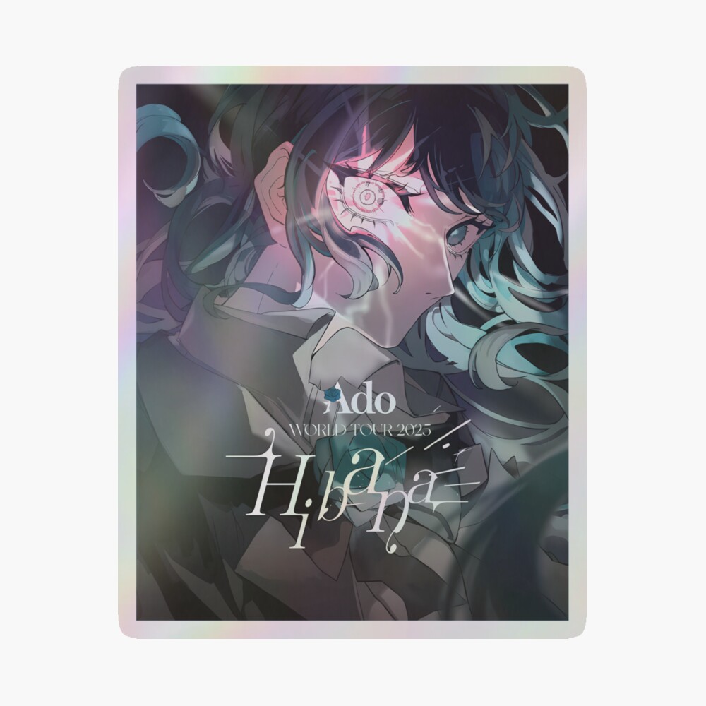 Ado hibanaラメポスター✨ A.d.o World Tour 2025 Hibana