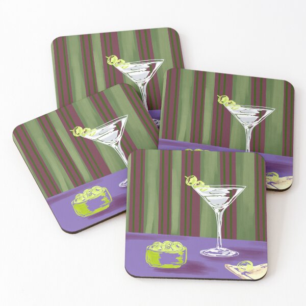 Item preview, Elegant Martini with Olives designed and sold by MaiZephyr.