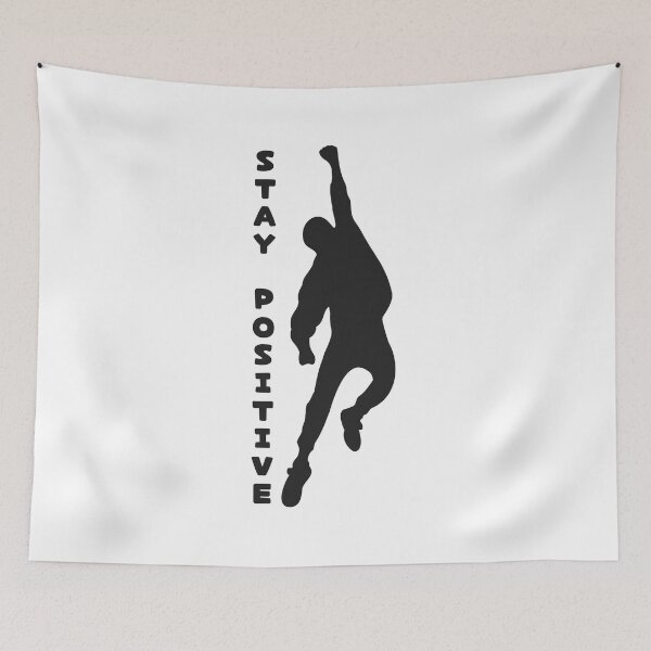 Item preview, Stay Positive, Black designed and sold by UNK-Fatigues.