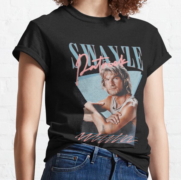 Item preview, Patri.ck Swayzes 90S Styled Retro Graphic Design designed and sold by poppyjacob.