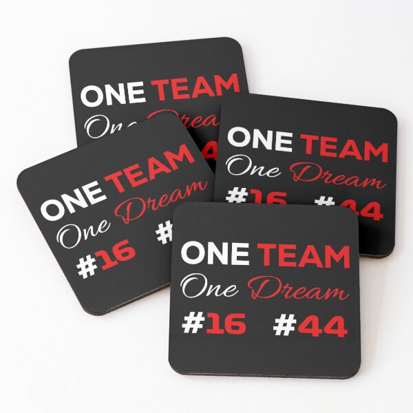 Item preview, One Team One Dream #16 #44 | Racing Motorsport Design (White Design) designed and sold by FilipeFerreira.