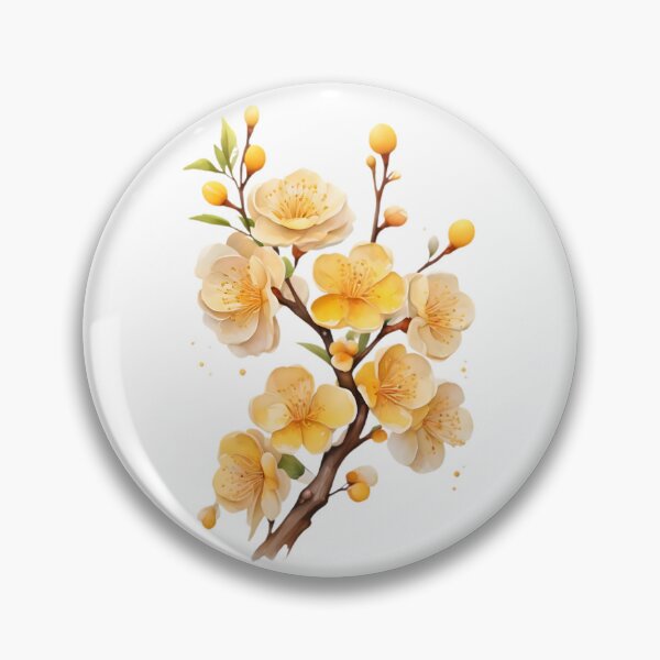 Item preview, Yellow Plum Blossom designed and sold by HOMETOWN86.