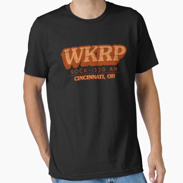Item preview, W.K.R.P Rock 1530 AM Cincinnati Logo 80S 90S Distressed designed and sold by poppyjacob.