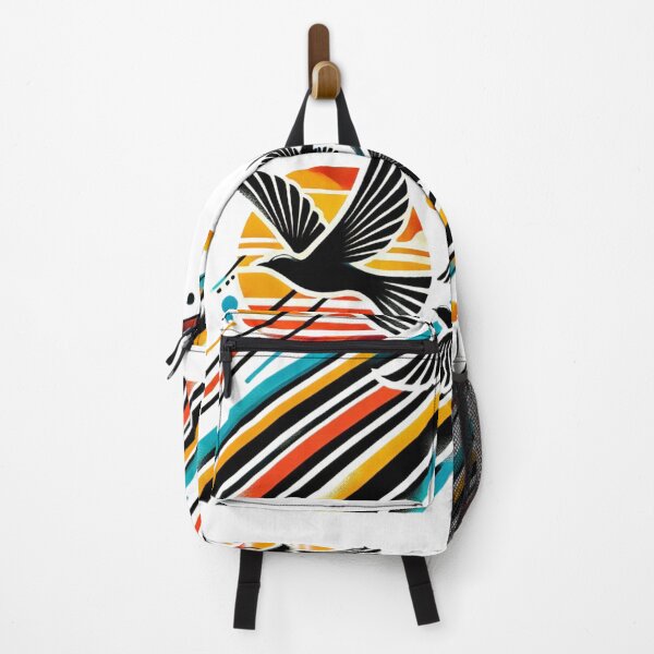 Item preview, abstract art flying birds Silhouette designed and sold by ZulryLifestyles.