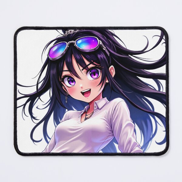 Item preview, Dynamic Anime Girl with Style and Energy designed and sold by ArtVibesX.