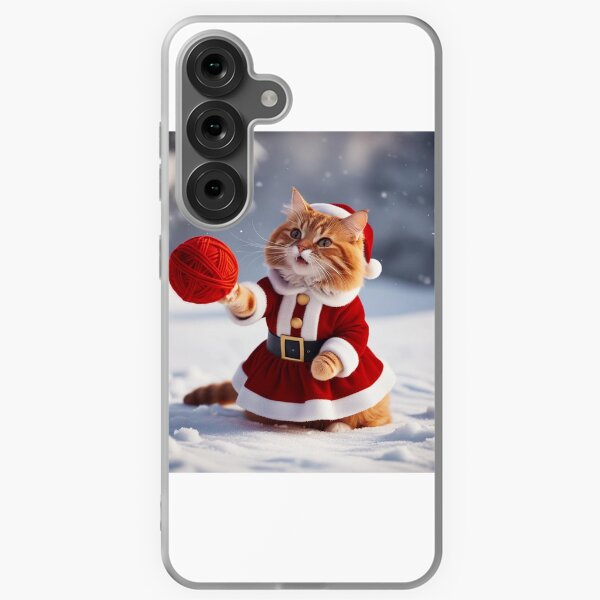 Item preview, A Christmas Classic" "Winter Wonderland Kitty" "A Touch of Christmas Magic designed and sold by MHsticker.