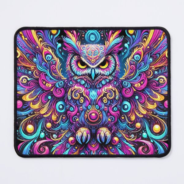 Item preview, Cosmic Owl of Radiance designed and sold by becauseturkey.