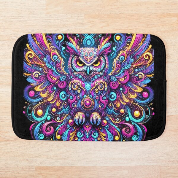 Item preview, Cosmic Owl of Radiance designed and sold by becauseturkey.