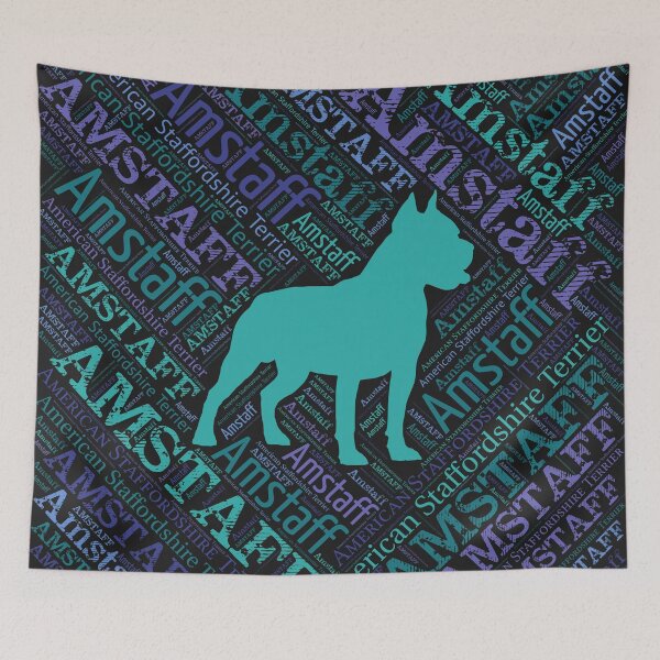 Item preview, American Staffordshire Terrier - Amstaff designed and sold by k9printart.